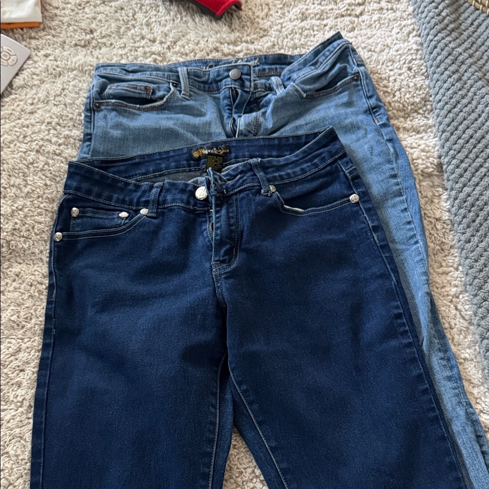 Universal Thread Women's Dual-Tone Skinny Jeans